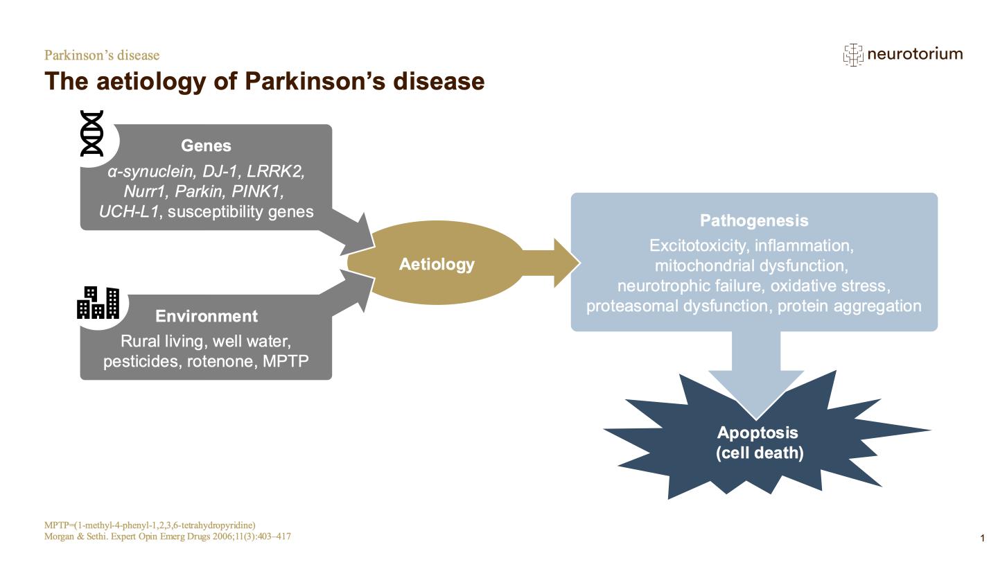 Parkinsons Disease - Neurobiology And Aetiology - Neurotorium